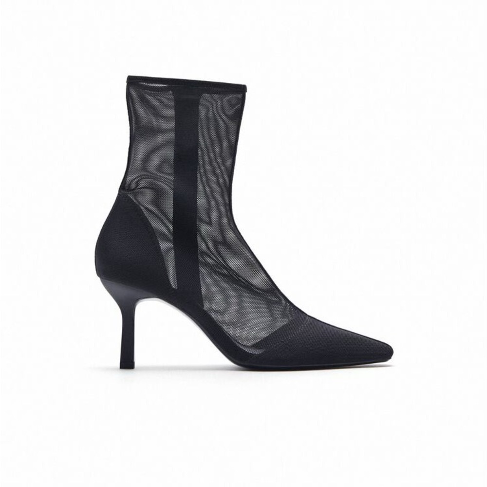 Zara Mesh Ankle Boot